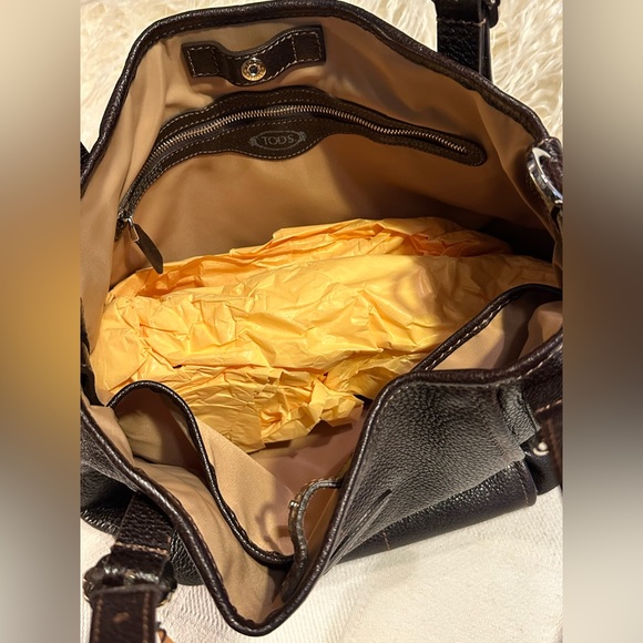 NEW Tod’s G-line Easy Sacca Orande - Picture 4 of 5